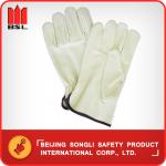 SLG-PA503KT  Pig grain leather working safety gloves for sale