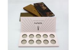 China Sustainable Custom Eyeshadow Packaging 27mm 10 Pans Empty Cosmetic Containers supplier