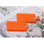 Perfume Atomizer 20ml Plastic Fine Mist Spray Bottle Orange Clear Color for sale