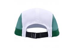 China Premium Running Snapback Hat Unstructured Camper Nylon Waterproof 5 Panel Cap Printing Logo supplier