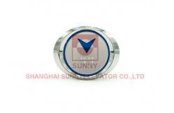 China Braille Elevator Push Button for Passenger Elevator / Transparent plastic characters supplier