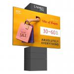 New Design Polyhedral LED Screen Full Color Rotating Led Display LED_Display_Screens Video Wall For Advertising for sale
