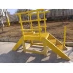Customized Size FRP Grating To Build The Safety Ladder And Walkway Platform for sale