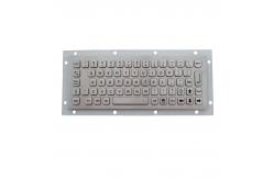 China 68 keys compact format IP67 stainless steel Panel Mount waterproof keyboard supplier