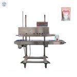 Plastic Bag Heat Sealing Machine Continuous Seal Premade Bag For Food Snack for sale