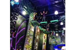 China Indoor Playground Kids Castle With Climbing Slide And Bubble Pool supplier