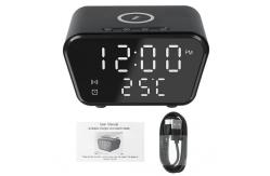 China 15W Alarm Clock Wireless Charger supplier
