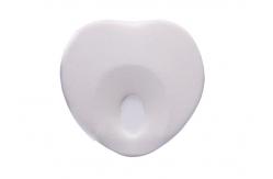 China Cotton Heart Shape Baby Memory Foam Pillow Head Positioner Neck Support supplier