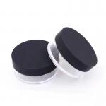ABS 20g Translucent Bling Loose Powder Container Non Spill