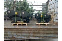 China 4 - 45 ton Excavator Bucket Quick Coupler ISO Mini Digger Quick Hitch supplier