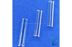 China High Transparencye Fused Silica Custom Semicircular Quartz Tubes Glass Pipe supplier