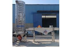 China Feed Grain Stainless Steel Vertical Vibration Cooling Screw Elevator Non-standard supplier
