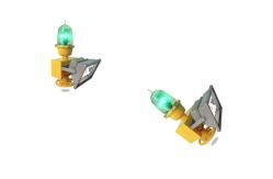 China Heliport Directional Arrow Aviation Landing Lights 20W Fragile Coupling Design supplier