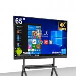 55 65 75 85 86 98 110'' 4K LCD Digital Interactive Touch Panel For Schools Teaching for sale