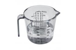 China 1000ml Glass Measuring Cup Baking Measuring Mug Jar With Handle supplier