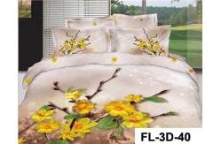 China 3D Reactive Printed Sheet Set 40s 200TC Bedsheet supplier