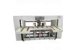 China Servo Double Piece Carton Box Stitching Machine Semi Automatic supplier