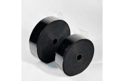 China Quick Easy Attachment Outdoor Hook And Loop Tape Black supplier