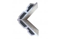 China Aluminium Extruded Angle Corner Joint Fitting Frame For Windows supplier