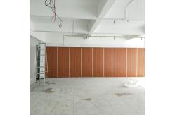 China Hotel Floor to Ceiling System Sliding Soundproof Wall Partitions Panel Thickness 65mm supplier