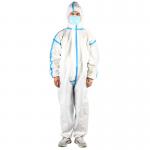 63g-65g Disposable Coverall Suit XXL Tyvek Coveralls With Hood for sale