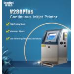 Durable Continuous CIJ Inkjet Printer / Plastic Bottle Expiry Date Inkjet Printing Machine for sale