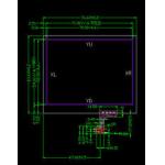 1280x1024 3.5in TFT LCD Resistive Panel SGS Capacitive Touch Screen Monitor
