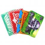 Glossy Packaging Weed Mylar Stand Up Bags Custom Stand Up Zipper for sale