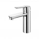 Single Hole Basin Mixer Bathroom Sink Tap Chrome Plated Good Craftsmanship for sale