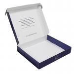 Recyclable Rectangle Paper Mailer Box Packaging For Sweater Blouse Shirt And Pants