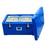 30L Top Loading Insulated Food Pan Carrier Rotomolding Customized Logo for sale