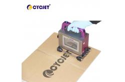 China Large Portable Handheld Inkjet Printer 71mm Height For Carton Cardboard supplier