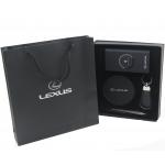 Rechargeable Wireless Power Bank Notebook Keychain Pen Cup Gift Set Business Gift