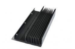 China Anodized Water Cooler T4 T5 Large Heat Sink Extrusions supplier
