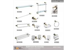 China Satin Bath Accessories Mounting Kit ODM Wall Install Modern Sanitary Fittings supplier