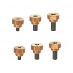 KCF Sleeve Bolt For Stud Welding Electrodes Custom Size / Design CuCrZr For Carbon Steel Sheet for sale