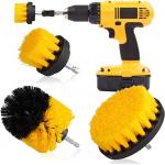 Drill Brush Attachment  Cleaning Set All Purpose Medium Bristle Power Scrubber for sale