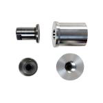 Lamp Parts Hardware Brass Machined Aluminum 7075 Part Machining High Precis