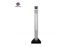 China Silver Indoor CE Certification 35mm Digital Signage Stand , Kiosk Base supplier