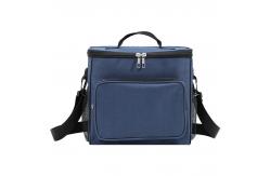 China 10.5L Waterproof Thermal Lunch Bag Custom Printed Polyester Aluminum Insulation Rectangle Shape supplier
