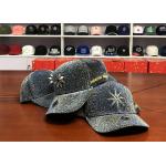 Custom made Bling metal thread ACE embroidery flower printing 6panel  baseball caps hats