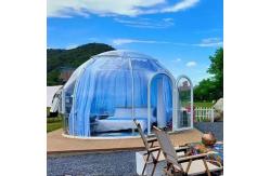 China UV Resistance 10x10 Clear Bubble Tents Heat Resistant PC Polycarbonate Dome Tent supplier