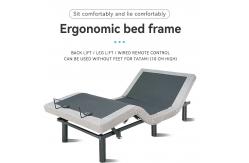 China OEM ODM Folding Adjustable Bed Customized Zero Gravity Adjustable Metal Bed supplier