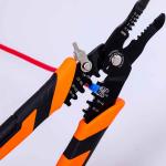 Integrated 145g HRC52 Electrical Stripping Tool Wire Cutter And Stripping Tool