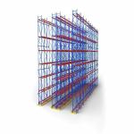 Large Capacity Heavy Duty Warehouse Racking 2 Layer 3 Layer 4 Layer