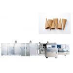 Automatic Ice Cream Cone Production Line 6000 Cones / Hour With 1 Year Warranty for sale