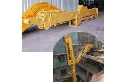 China Telescopic Dipper Arm With Clamshell Bucket With Teeth Use BS900E supplier