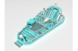 China Rocky Airplane Space Theme Park Inflatable Bouncing Castle playground supplier