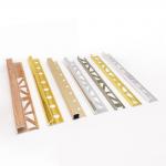 Bronze Aluminum Corner Tile Trim 0.55mm Thickness 6063 Alu Material for sale