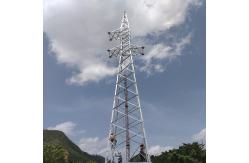 China Lattice Steel Tower Transmission Line Electrical For Site Project supplier